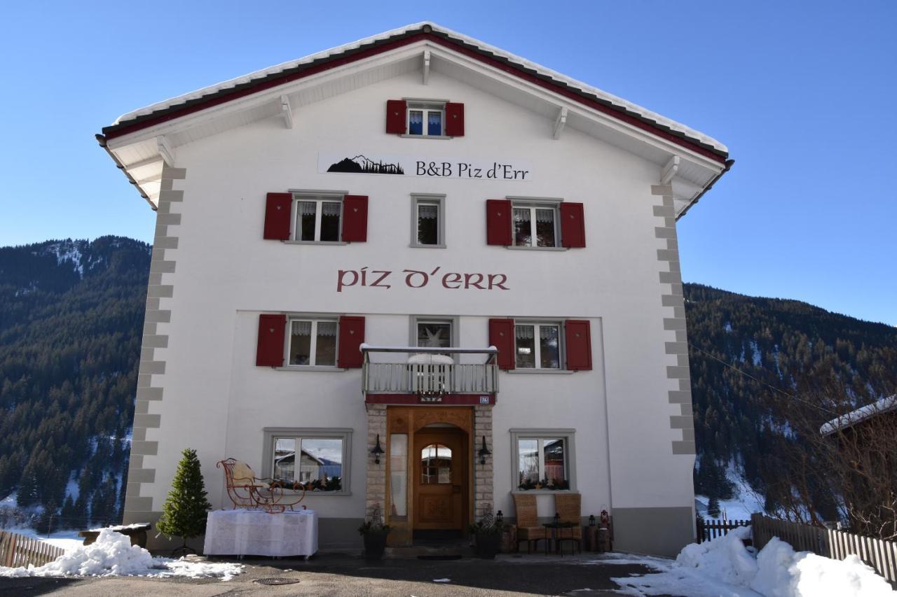 B&B Piz D'Err Tinzen Exteriér fotografie