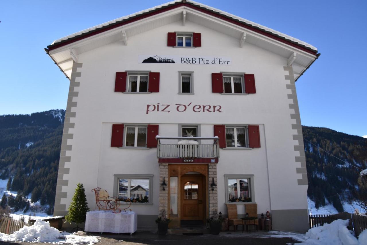 B&B Piz D'Err Tinzen Exteriér fotografie